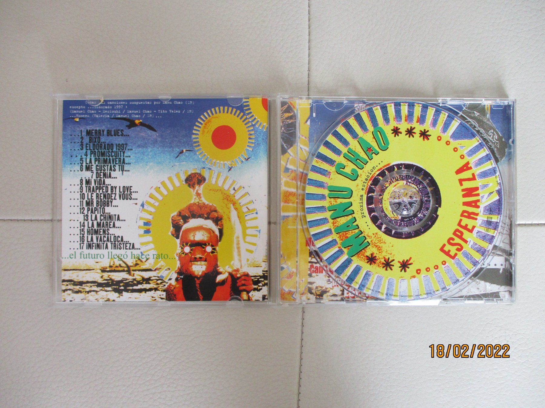 CD: Manu Chao --  Proxima Estacion - Esperanza – Usato da Liestal venduto da Disc-Point 1