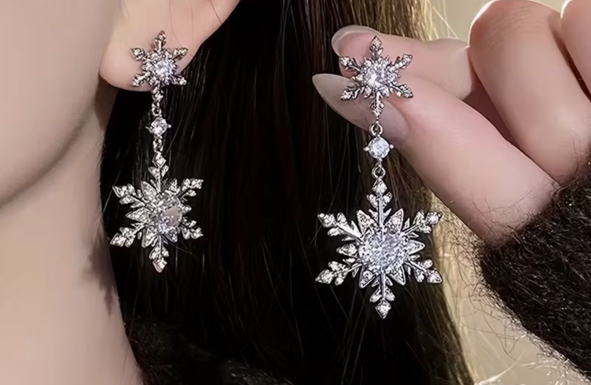 Boucles d'oreille: Glitzernden Sternen Ohrringe – Neuf avec emballage d'origine à Saanen par SoniaMichaela 2