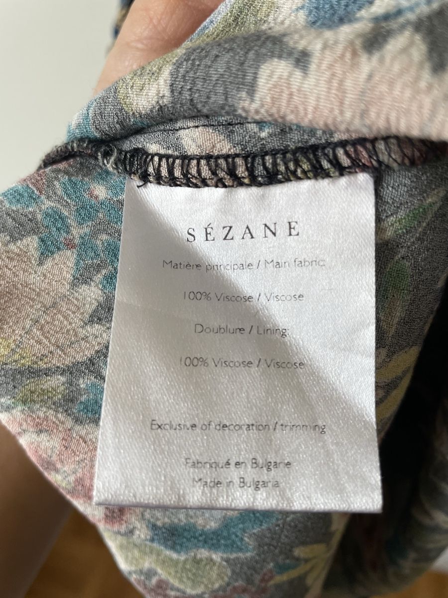 Sezane Vestiti: Sézane Midi-Kleid Viskose Gr 36 – Usato da Neukirch an der Thur venduto da bee88 4