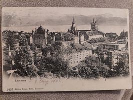 Ansichtskarte Lausanne von 1905