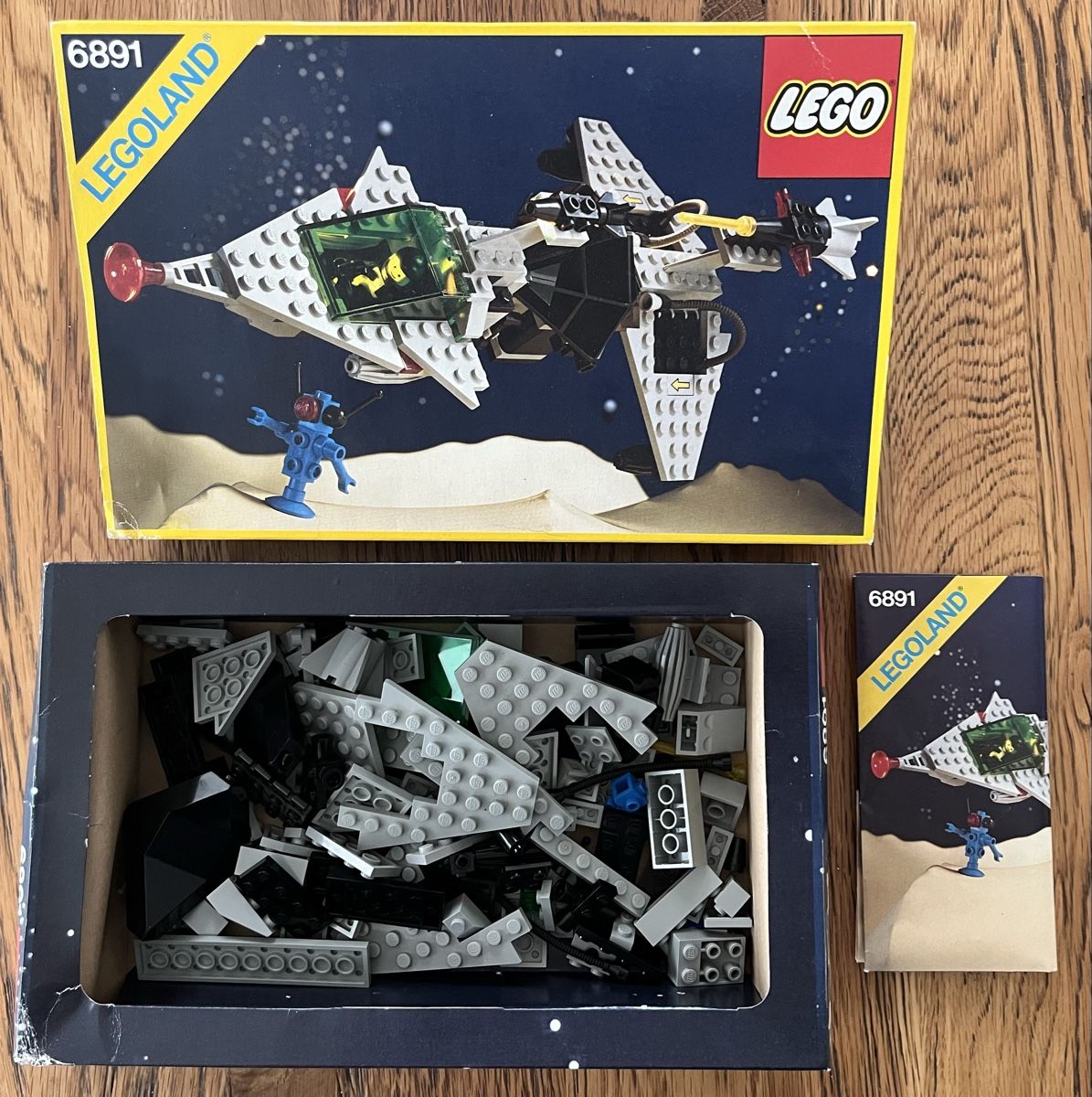 Lego Kit di costruzioni: LEGO 6891 Classic Space Gamma-V Laser Craft - Complet – Usato da Montcherand venduto da cyrano1bis 1