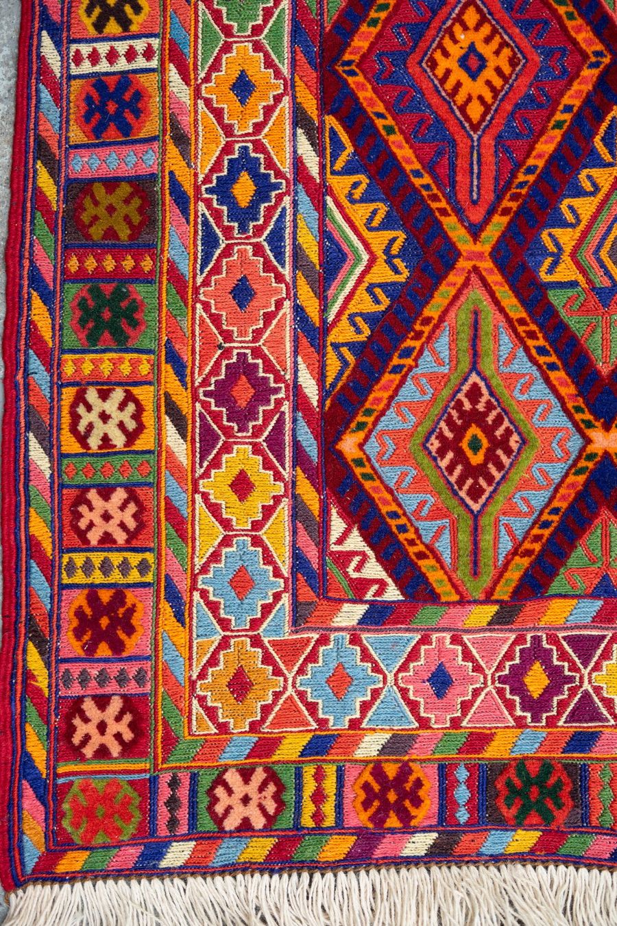 Kelim Tappeti: 191x148cm Afghan Kelim Handgemacht – Nuovo e nell'imballaggio originale da Luzern venduto da Hera.Kollektiv 1