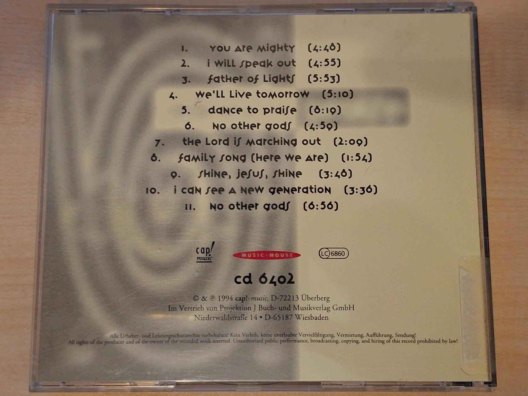 CD: 6x CD's. Techno/Dance praise: Nitro Praise, Scott Blackwell – Usato da Glashütten venduto da Christheswiss 3