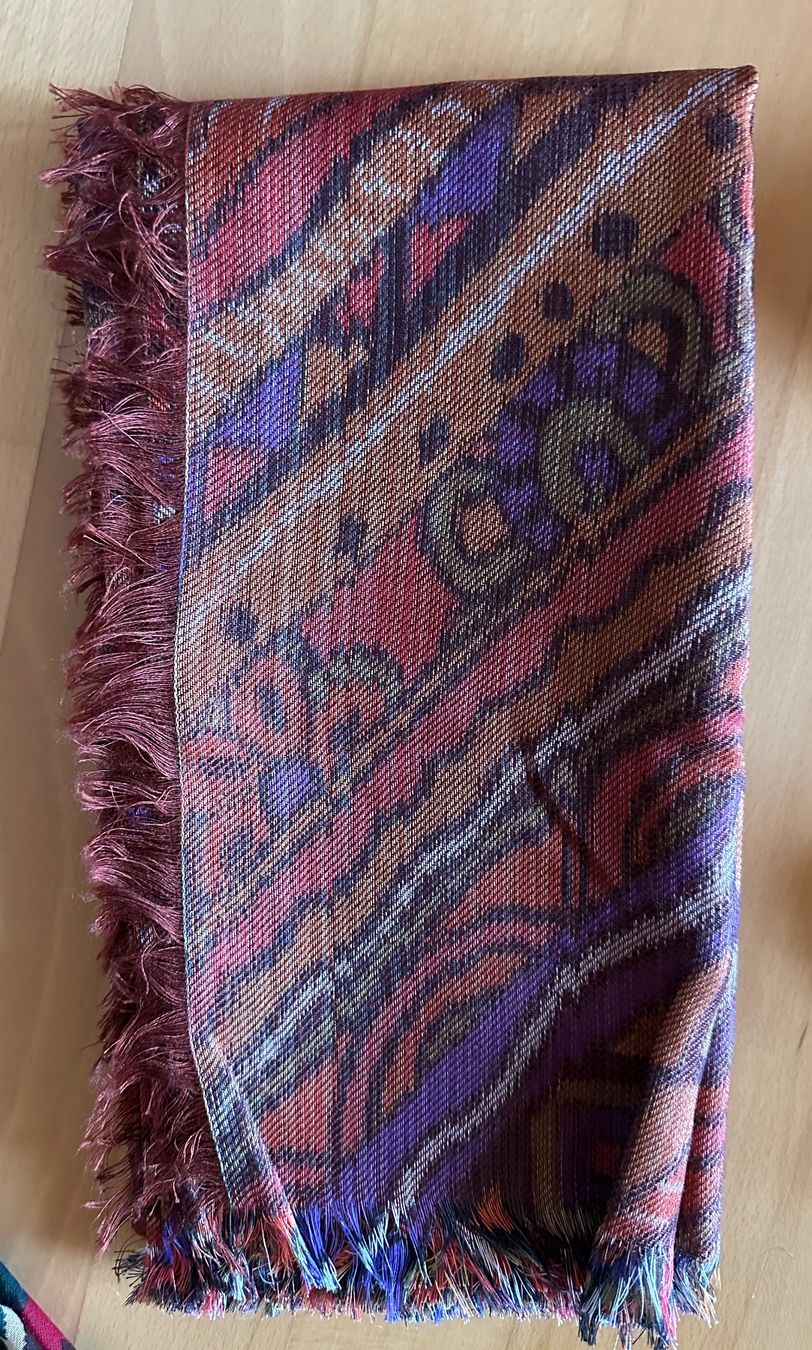Foulard & Sciarpe: 2x Stola, 2x Foulard, 1x Loop weiss – Usato da Wallbach venduto da logologo01 5