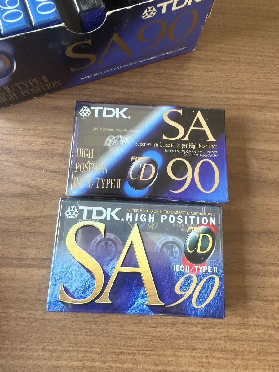 TDK SA 90 “For CD” Type II – 10x Cassettes – New Old Stock – (Neu ...