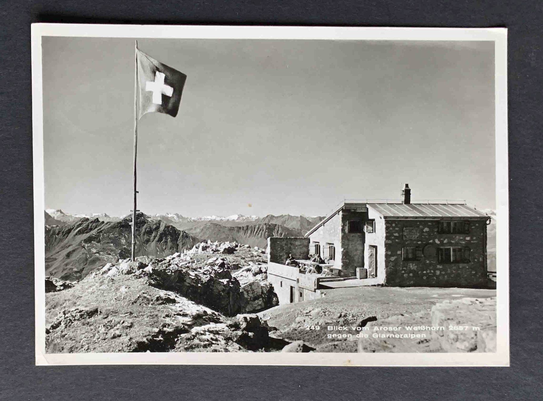Cartoline postali: AK Aroser Weisshorn – Usato da Goldau venduto da artelier1