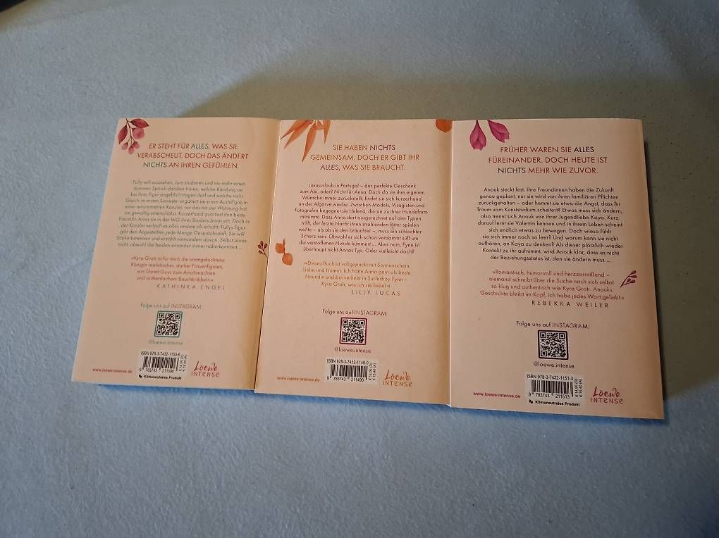 Libri: 3 Bücher von Kyra Groh – Usato da Bauma venduto da sternlii24 1