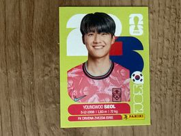 Panini FIFA World Cup 2026 Sticker Youngwoo Seol KOR 6