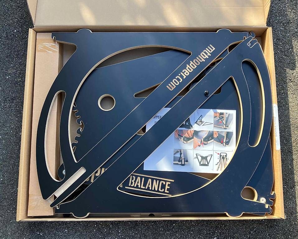 Hometrainer: HOPPER BALANCE Hinterrad-Balance-Trainer / schwarz – Neu (gemäss Beschreibung) aus Dällikon von blueskym 1