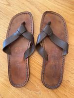 l'artigiano del cuoio slippers, leather, size 41