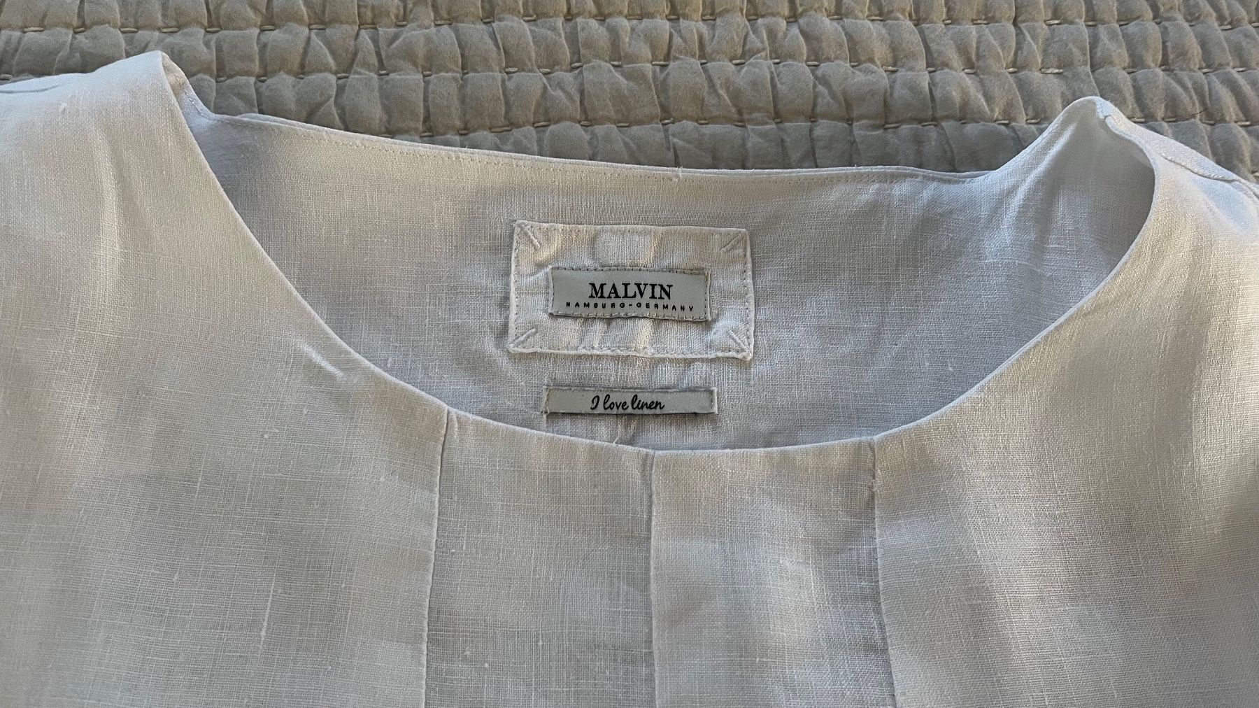 Vestiti: MALVIN Leinenkleid Sommer weiss – Usato da Zürich venduto da ann_ngp7 1