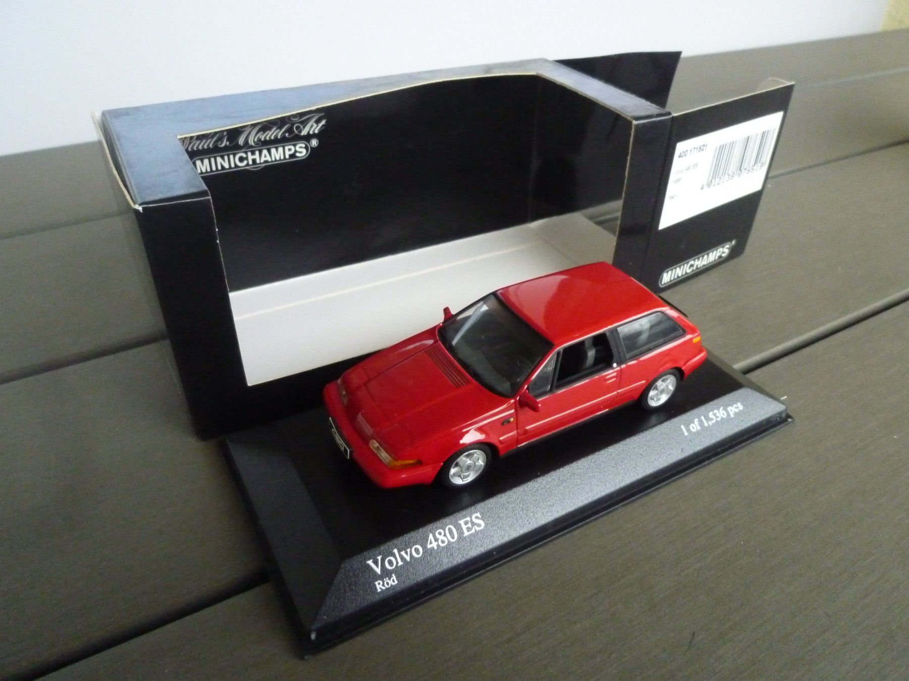Volvo Modellini d'auto: Volvo 480 ES (1985) – Nuovo e nell'imballaggio originale da Flawil venduto da Imperiosud 5