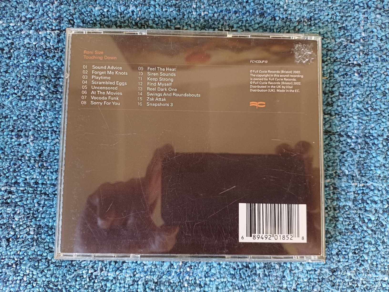 CDs: Roni Size "Touching Down" CD – D'occasion à Begnins par Drastic-Sound 1