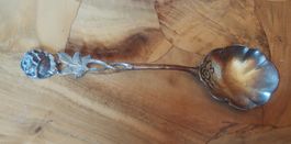 Vorlegelöffel 800 Silber antik