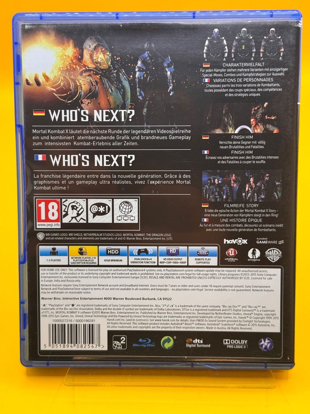 Sony Giochi: Mortal Kombat X - PS4 – Usato da Oberwil b. Zug venduto da silver2024 1