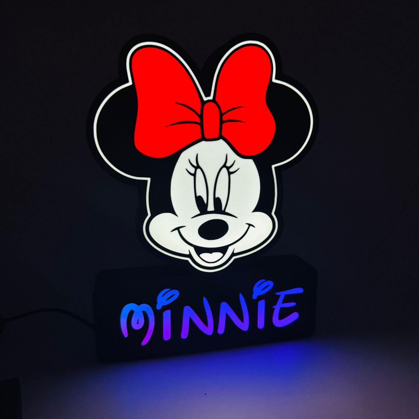 Lampade: Lightbox lumière led Minnie – Nuovo (secondo la descrizione) da Vicques venduto da PAMB3D 2