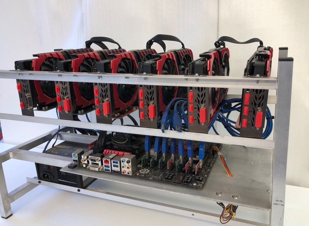 Coin Miner: Mining Rig 6x MSI RX 580 8GB – Usato da Altstätten SG venduto da Drwall 1