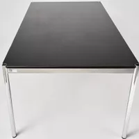 USM Haller Tisch 175x75 Eiche schwarz