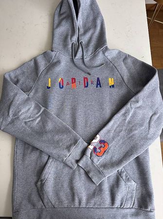 Jordan Pullover Hoodie grau