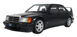 MERCEDES BENZ 190E 2.5 16V EVO II 1990 mit Vitrine 1/8 NEU