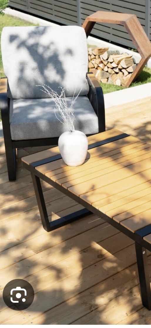 Poltrone: Gartenlounge 2 teilig Tisch und Sessel neuwertig – Nuovo (secondo la descrizione) da Oberlunkhofen venduto da Draco0