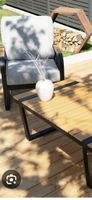 Gartenlounge 2 teilig Tisch und Sessel