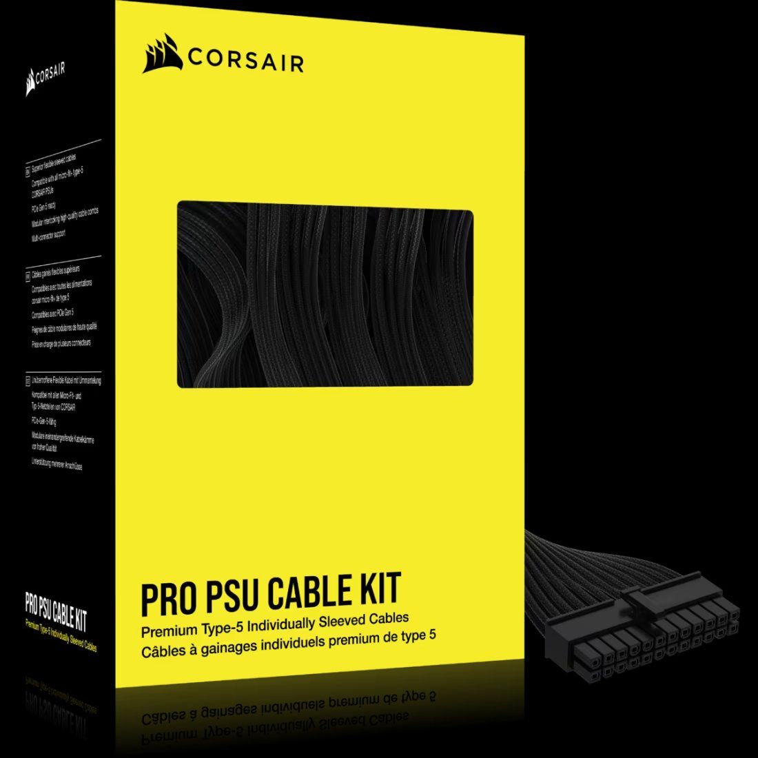 Corsair Componenti elettronici: Corsair Premium PSU Cables Pro-Kit Typ 4 – Nuovo (secondo la descrizione) da Eschenz venduto da MARQSEC 1