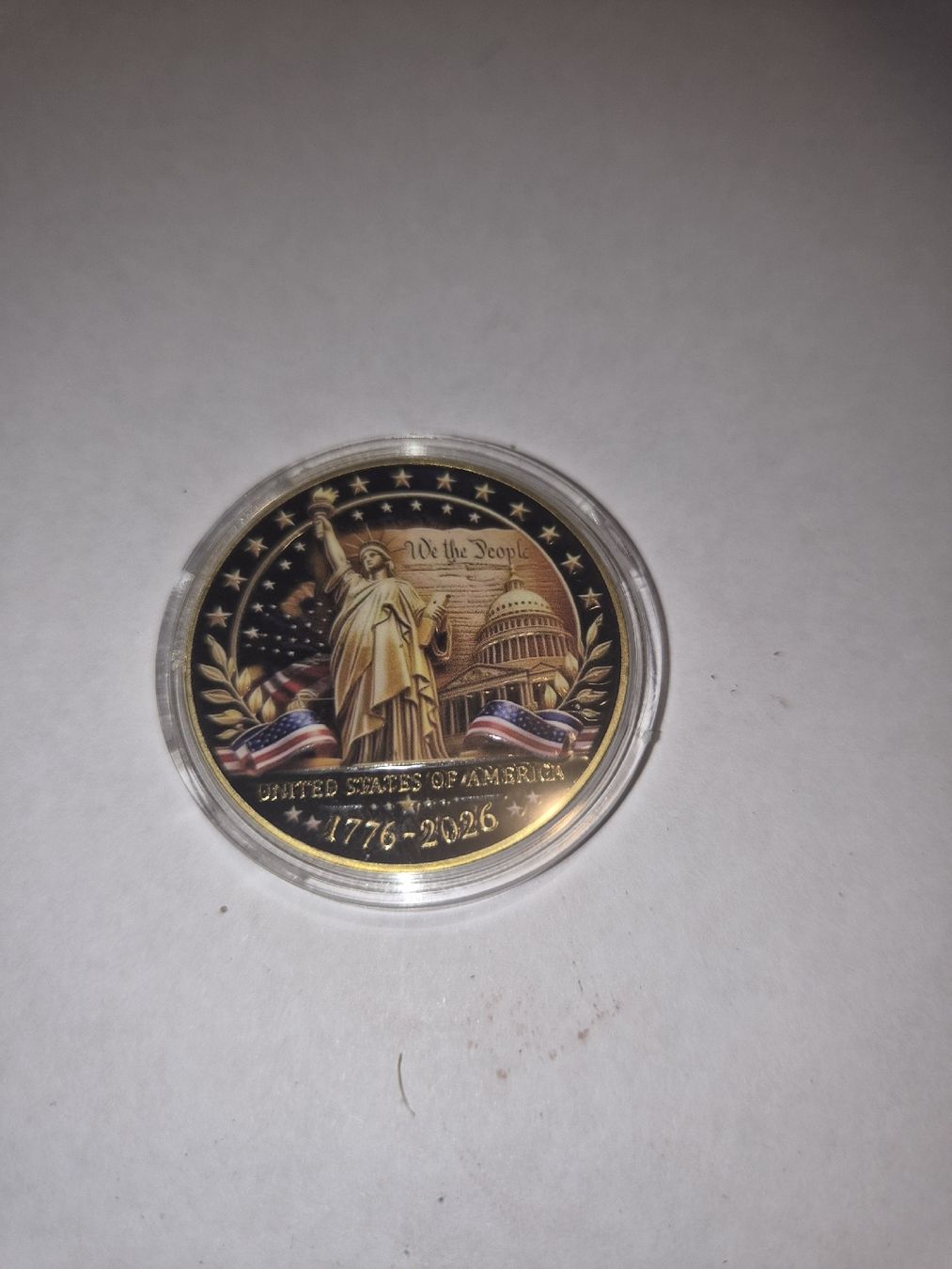 Tutti le monete: Pièce commémorative 250 ans USA – Nuovo (secondo la descrizione) da Senèdes venduto da hen_fw8b