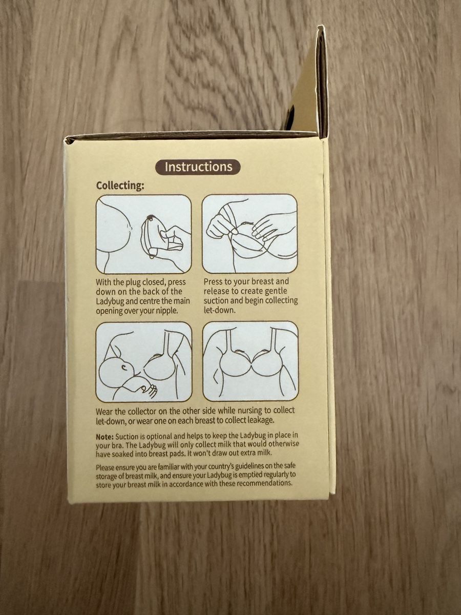 Haakaa Accessori per l’allattamento: NEU: Haakaa Ladybug Muttermilch-Auffangschale 75ml – Nuovo e nell'imballaggio originale da Dottikon venduto da dcwidmer 1