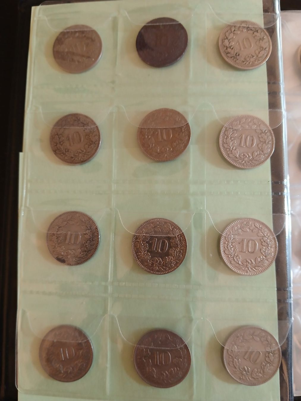 Tutti le monete: 30 x 10 Rappen ab 1885 – Usato da Lungern venduto da Dremar 3