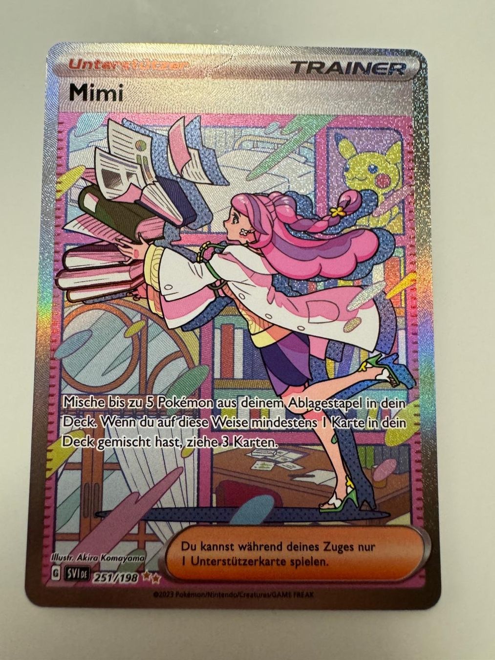 Pokémon Carte collezionabili: Mimi | SIR | SVI 251/198 | DE – Usato da Spreitenbach venduto da Snacky96 2