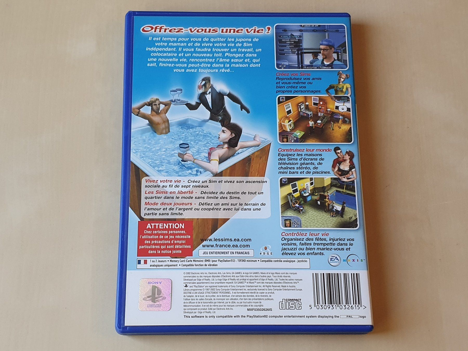 Sony Spiele: Les Sims – Gebraucht aus Stansstad von collectorsshop 1