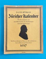 Bürkli’s ZÜRICHER KALENDER 1927