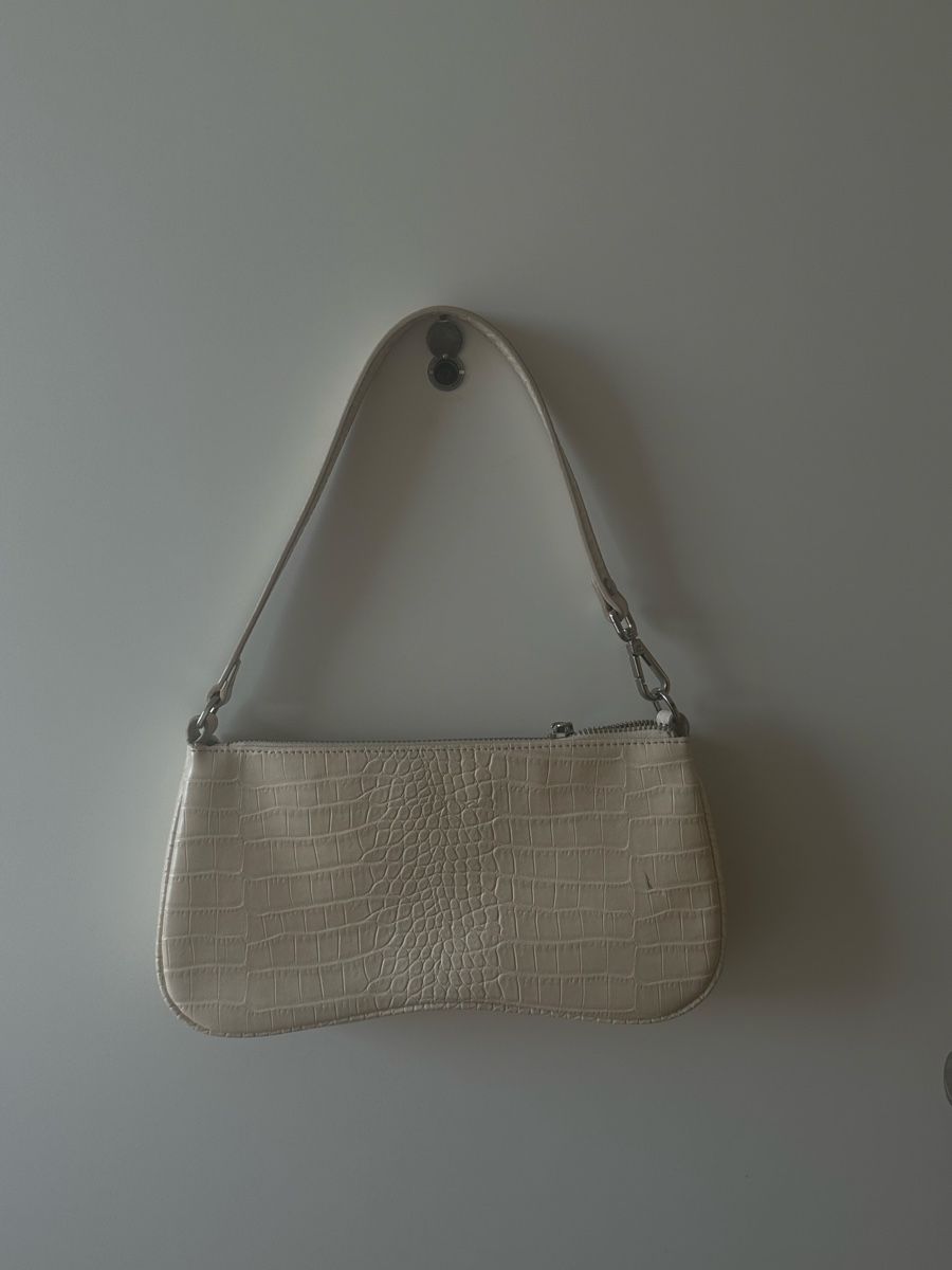 Taschen für Damen: Schultertasche Croco Look – Gebraucht aus Wädenswil von Anina.kastner