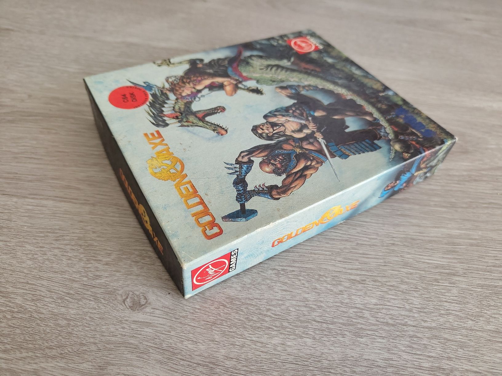 Giochi: Golden Axe C64 / Commodore 64 inkl. Poster – Usato da Schachen LU venduto da retrogamer 1