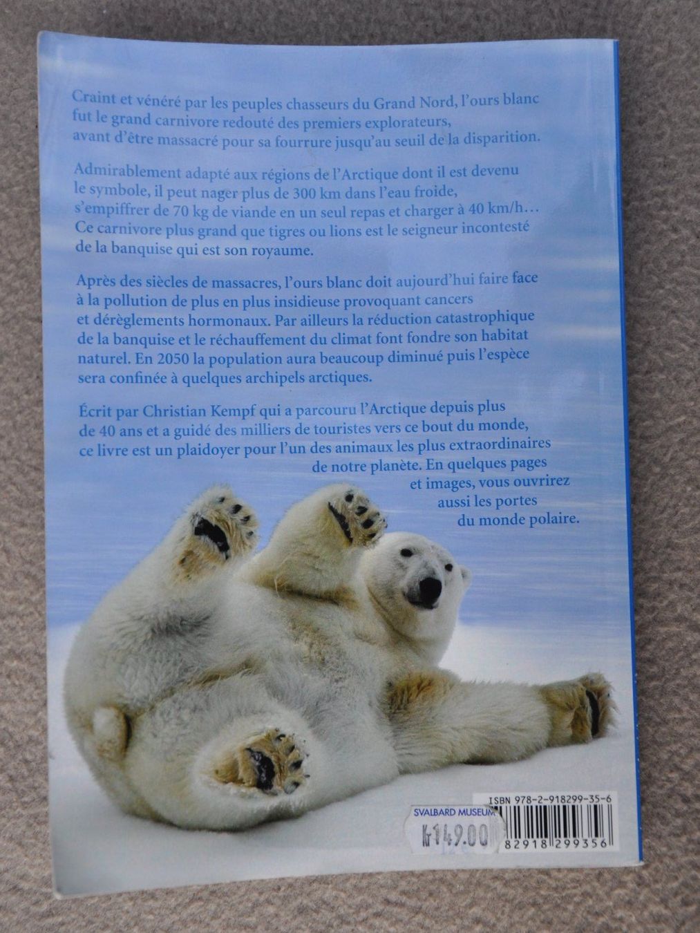 Libri: L'ours blanc - Terres polaires – Usato da Fully venduto da Minouchka 2