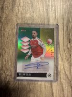 William Saliba Autograph Card 58/99 Topps Finest