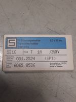 Sicherungen 1A - Träge - 250V - DM 6.3x32mm2
