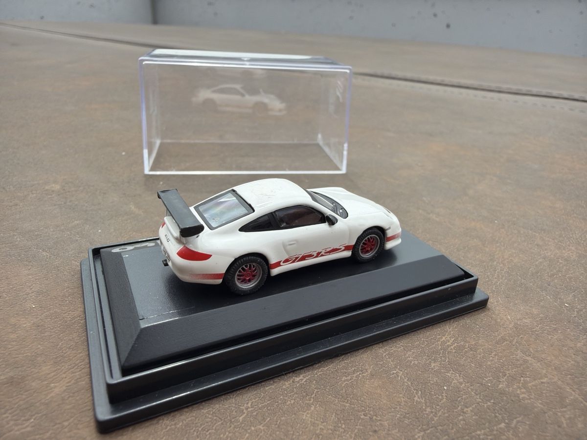 Porsche Modellini d'auto: Porsche 996 GT3 RS - 1/87 – Usato da Wolfwil venduto da Rolex1 3