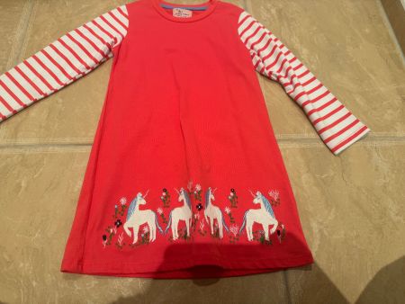 neues süsses Einhorn Shirtkleid, 5-6J 110-116