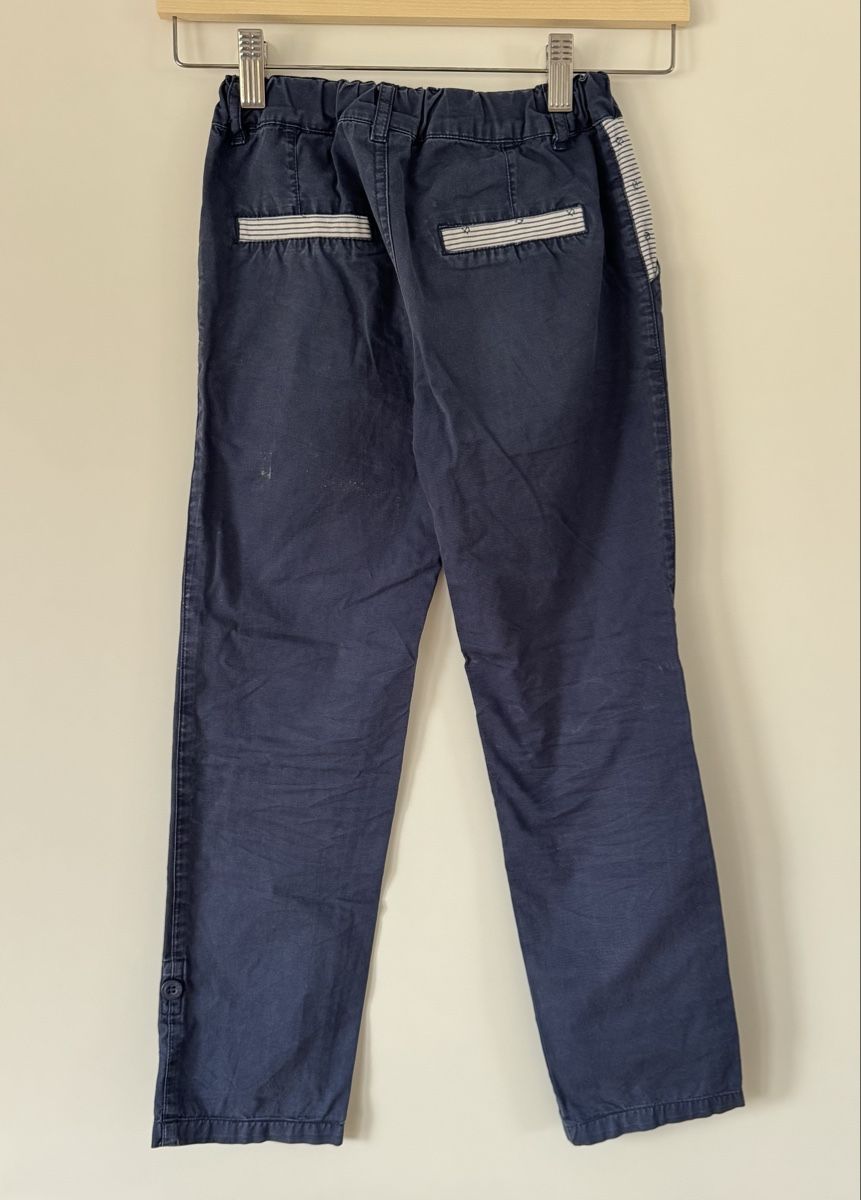 Pantaloni: Sommerhose, dunkelblau, Gr. 128 – Usato da Flumenthal venduto da Krajan 1