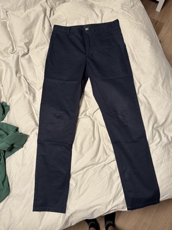 H&M Chinos, Men's, Blue, Size 33R, Excellent Condition