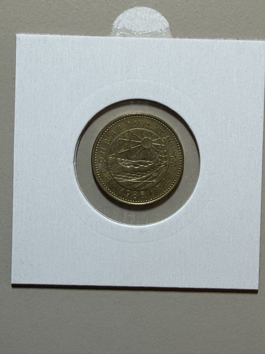 Tutti le monete: Malte - 1 cent - 1986 - Luzzu – Usato da Payerne venduto da Mike1682 1