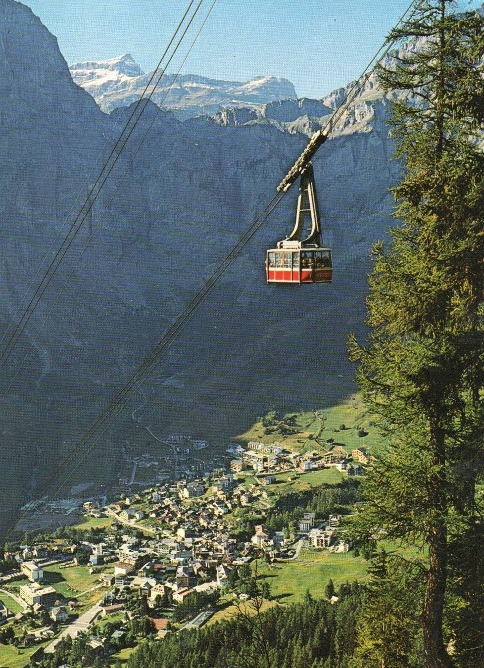 Ansichtskarten: Luftseilbahn Leukerbad-Torrent – Gebraucht aus Melano von pisonsdro