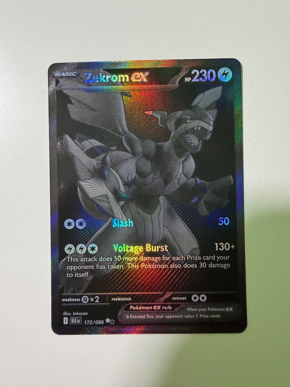 Pokémon Sammelbilder & Trading cards: Pokemon Zekrom – Gebraucht aus Wettingen von Airjordan