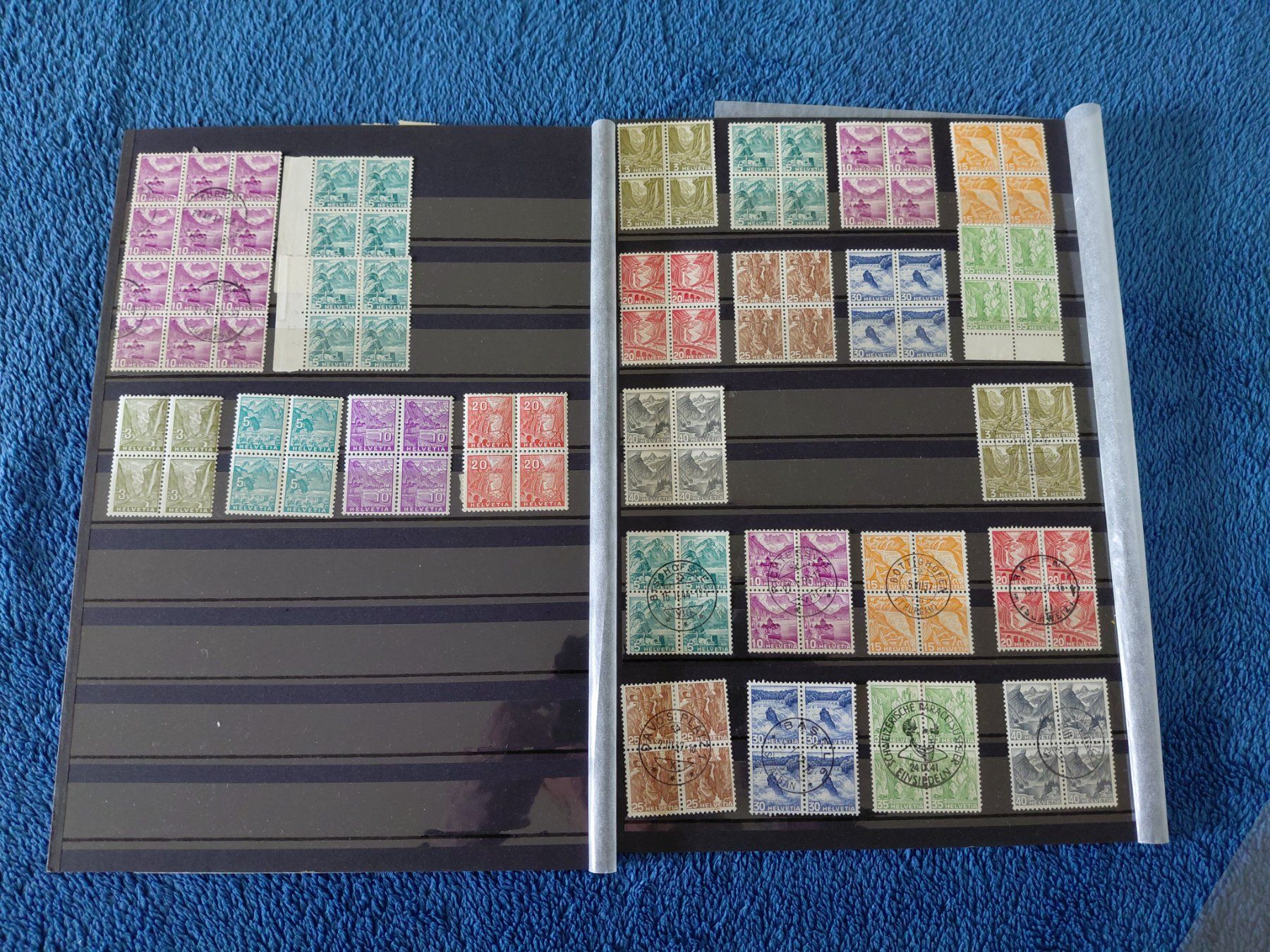 Tous les timbres: Superlos CH Landschaften **/o – D'occasion à Horw par Onurb008 1