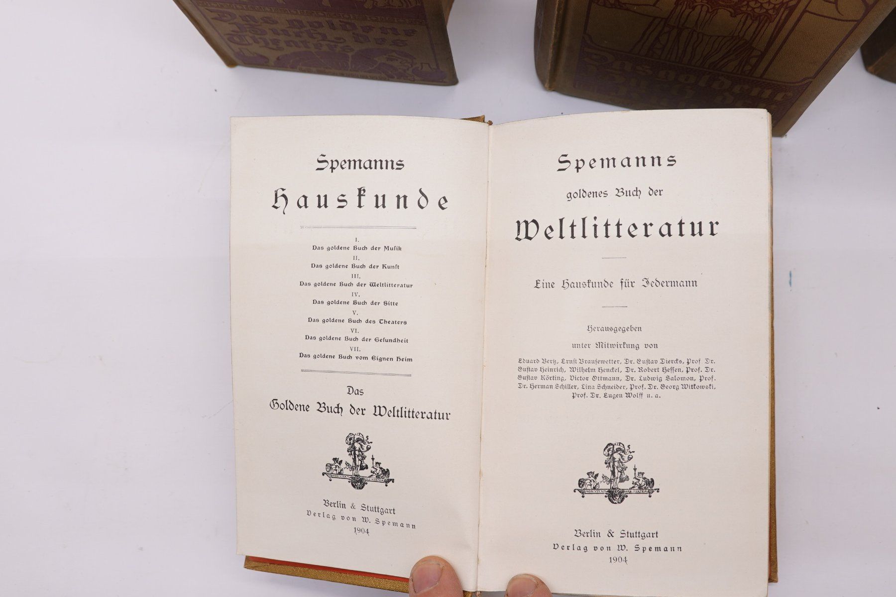 Libri: 4 antike Bücher 1904 datiert – Usato da Trin venduto da evolrof 1