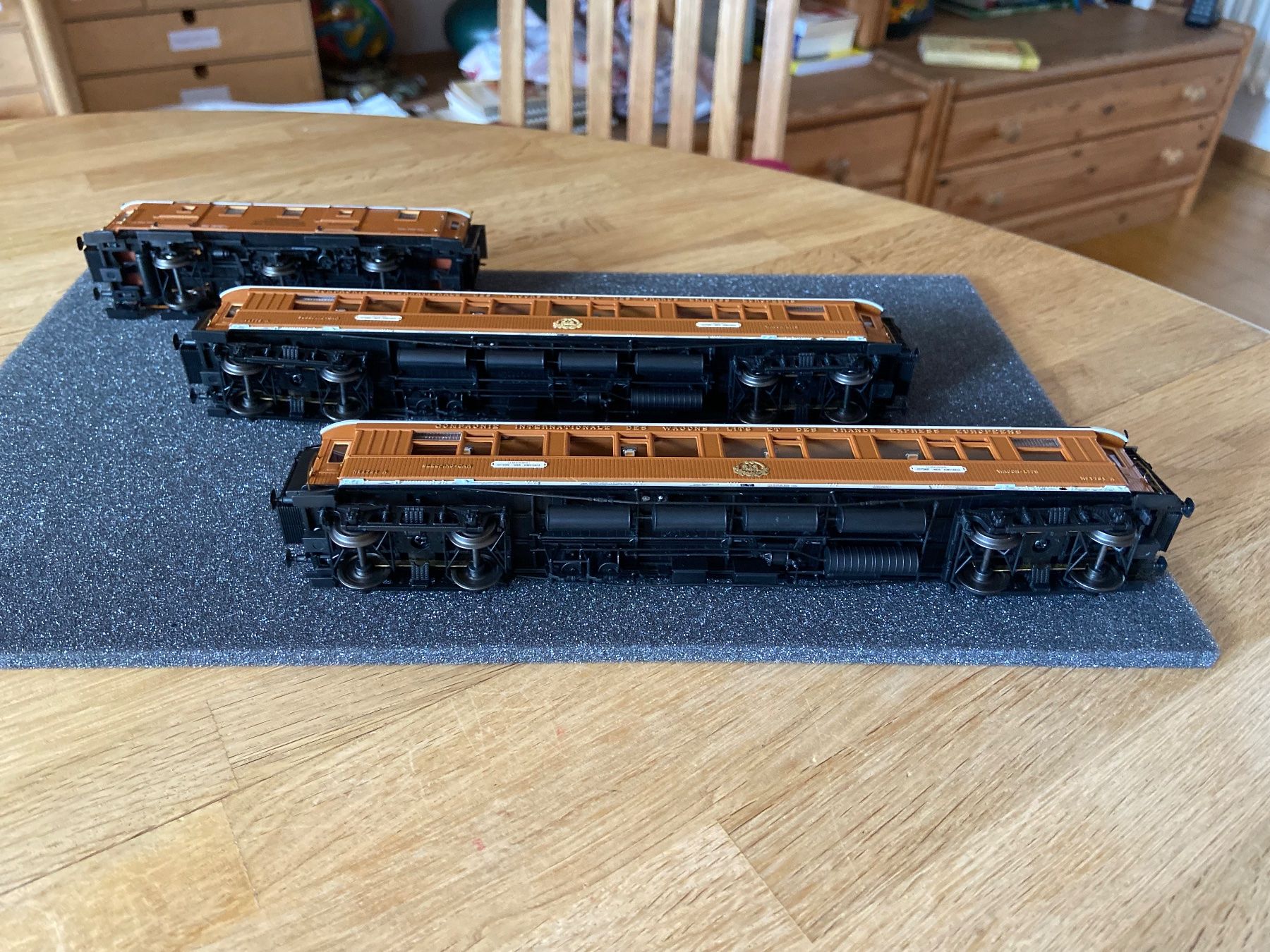 Hobbytrain Modellini di ferrovie: CIWL Hobbytrain H44010 3er Set – Usato da Basel venduto da Relaphe 8