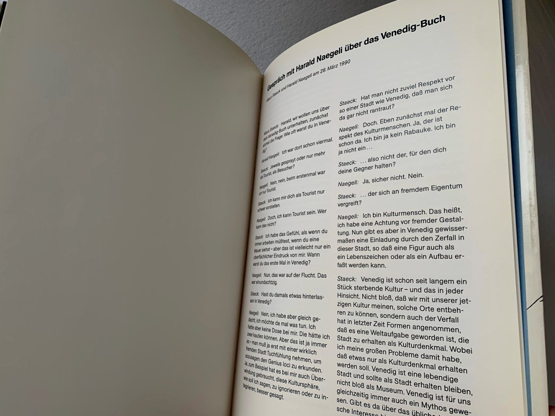 Libri: Harald Naegeli, Der Sprayer in Venedig – Usato da Regensdorf venduto da JoergR 9