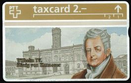 Taxcard 306L_77310 Wilhelm IV König von Hannover ungebraucht
